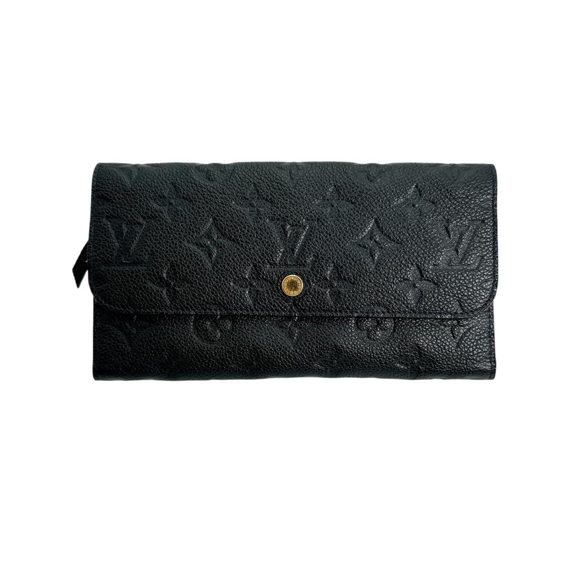 ルイヴィトン LOUIS VUITTON ポルトフォイユ・ヴィルトゥオーズ M60258 モノグラム・アンプラントレザー 長財布