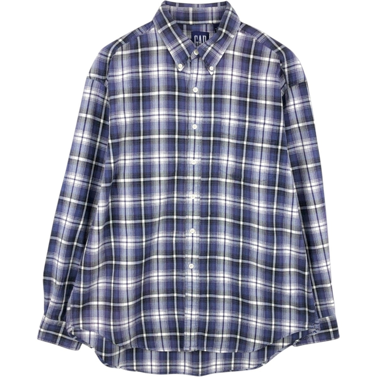 古着 90年代 ギャップ GAP オールドギャップ 長袖 ボタンダウンチェックシャツ メンズXL相当 ヴィンテージ/eaa666729
