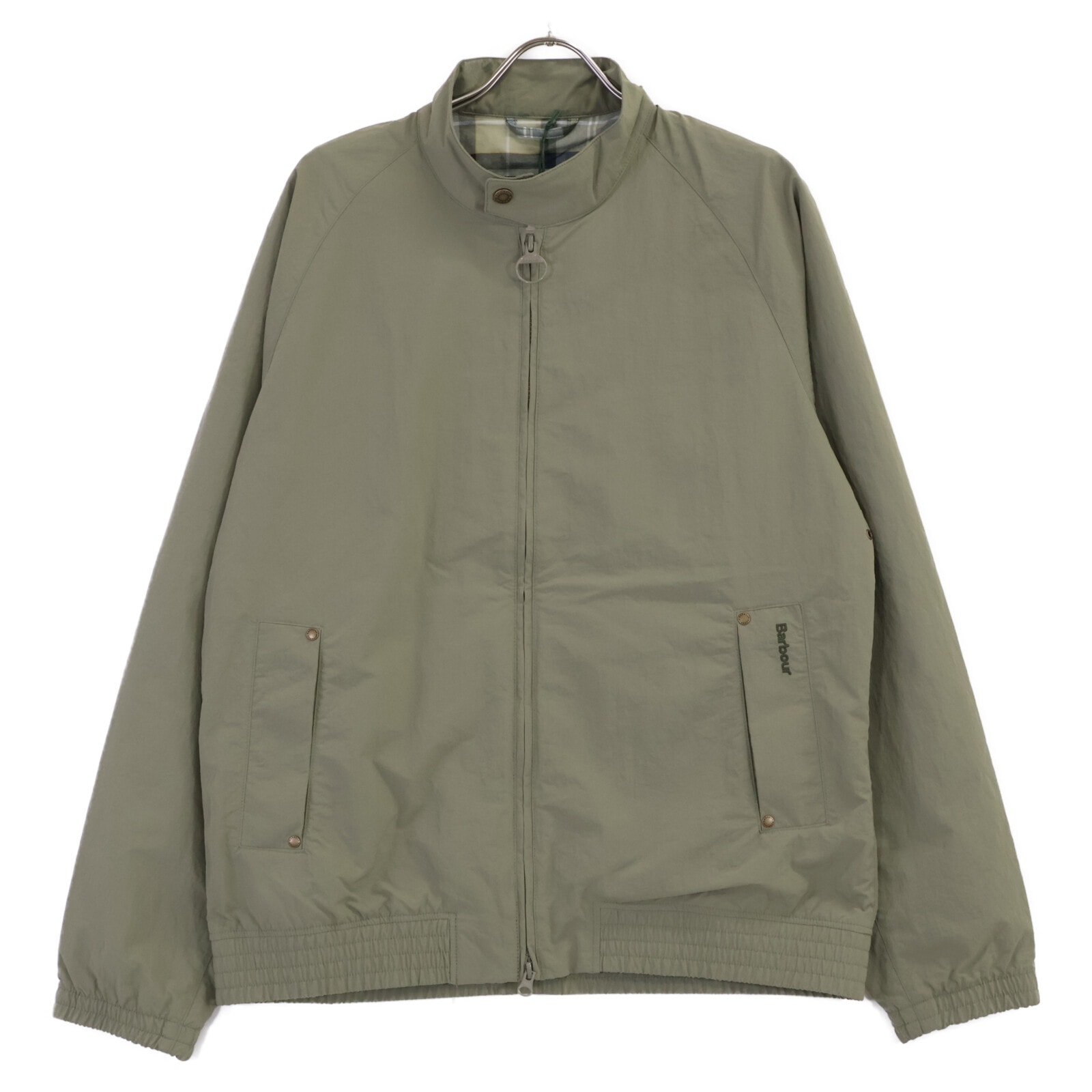 バブアー MSP0132 ダスティオリーブ Summer Royston showerproof jacket M