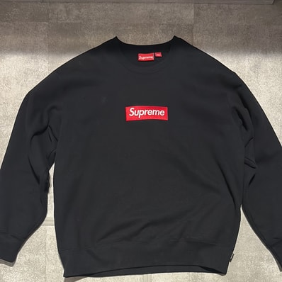 Supreme Box Logo Crewneck "Black" (22FW)