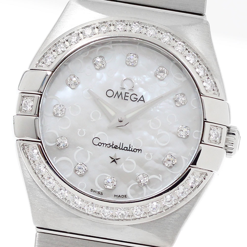 オメガ コンステレーション ブラッシュ レディース 【中古】