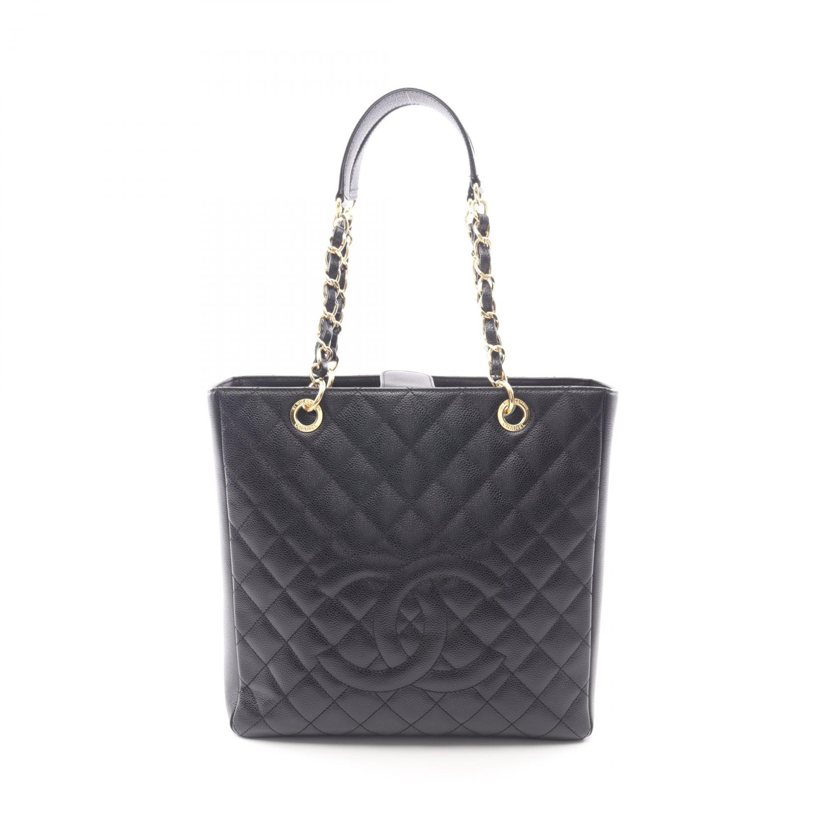 シャネル CHANEL マトラッセ PST トートバッグ バッグ キャビアスキン(グレインドカーフ) レディース ブラック系 【中古】