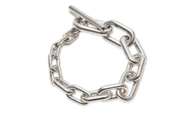 UNDERCOVER Brass Chain Bracelet "Silver"
