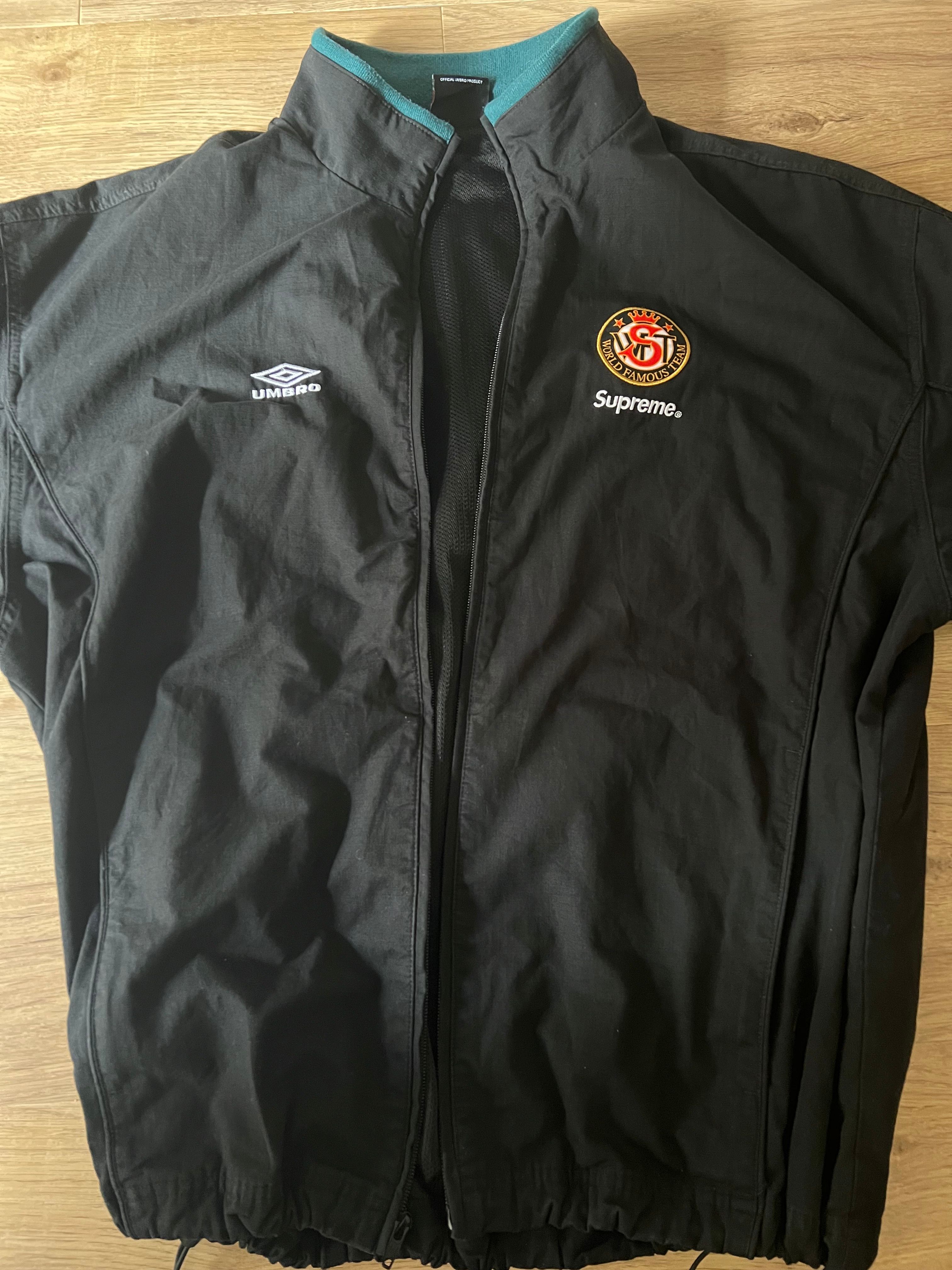 Supreme /Umbro Cotton Ripstop Track Jacket "Black"
