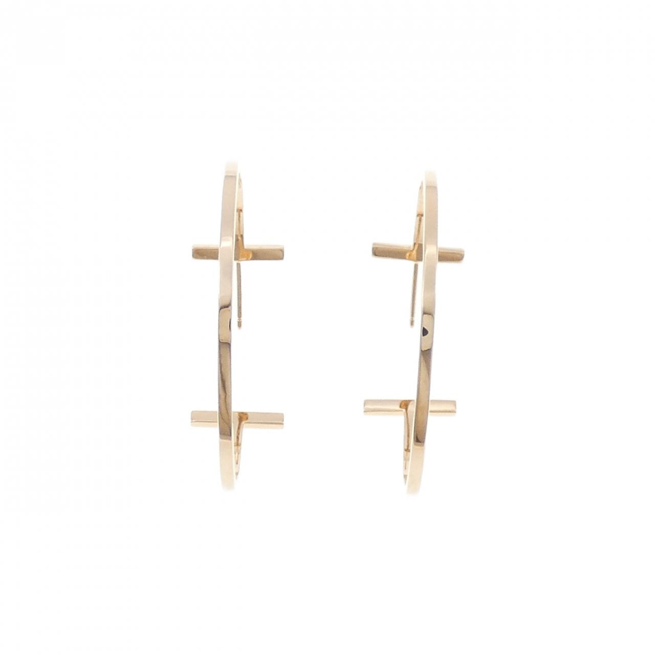 ティファニー Tワイヤー フープ ラージ ピアス