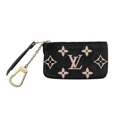 LOUIS VUITTON ルイ・ヴィトン ポシェット クレ バイカラー コインケース
キーケース モノグラムアンプラント レザー メタル ブラック レディース
【中古】