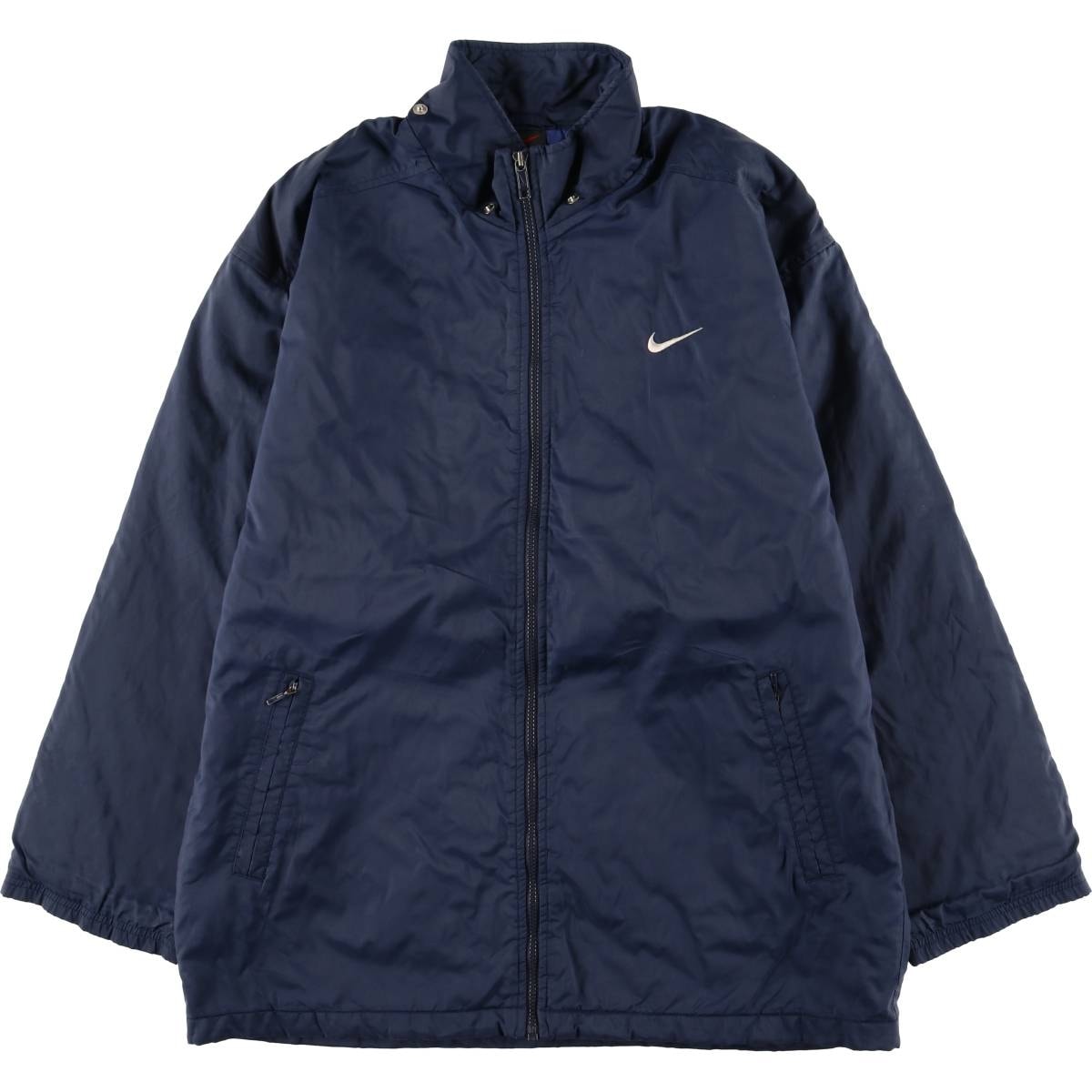 古着 90年代 ナイキ NIKE バックロゴ 中綿ジャケット パファージャケット メンズM相当 ヴィンテージ/eaa603442