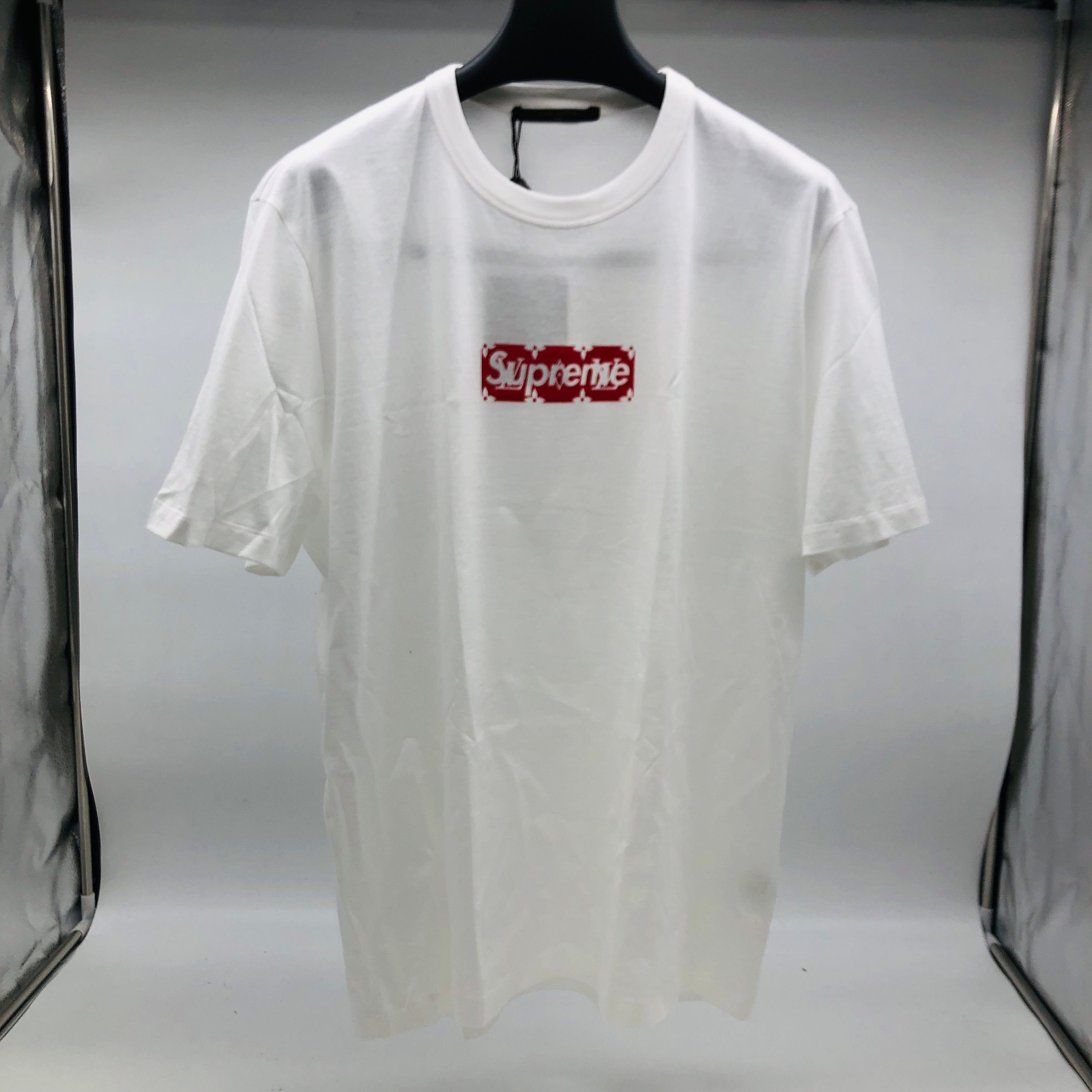 Supreme / Louis Vuitton Box Logo Tee "Red"