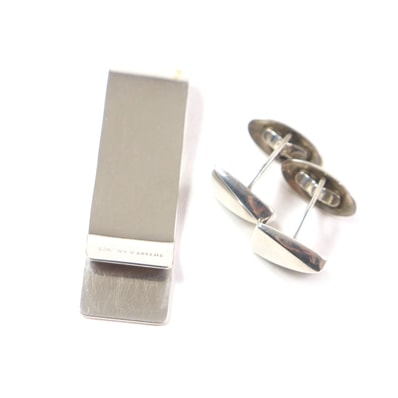 美品 ティファニー
カフスボタン カフリンクス シルバー メンズ
