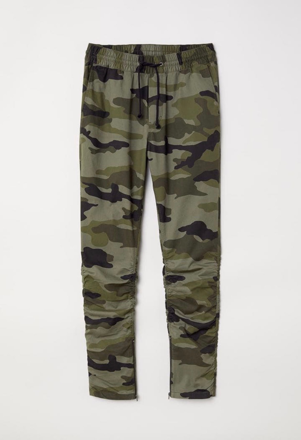 H&M 30 コットン ツイル ジョガーパンツ エイチアンドエム H&M COTTON TWILL JOGGERS pants 迷彩 カモ