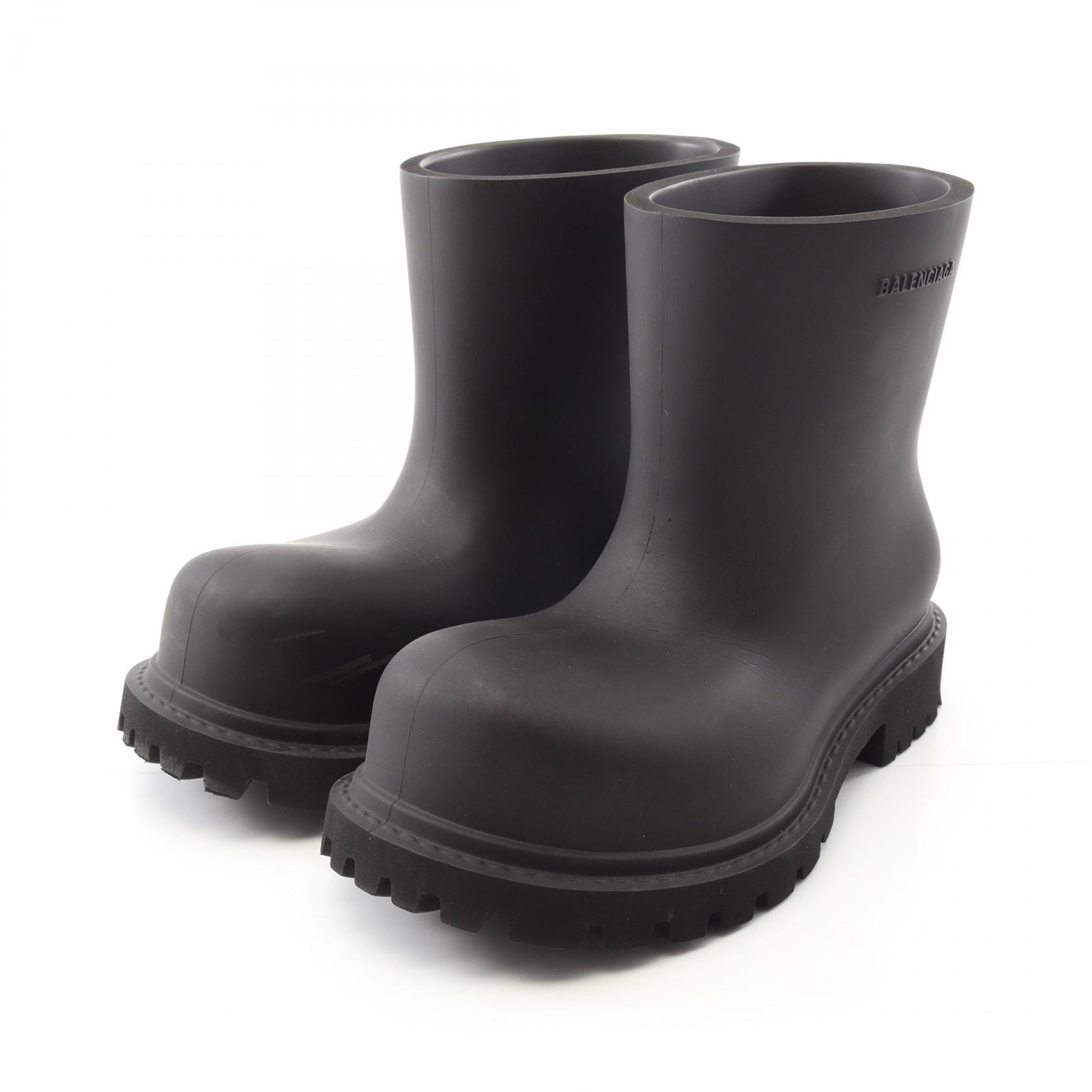バレンシアガ BALENCIAGA STEROID BOOTS ステロイドブーツ ブーツ 靴 ラバー メンズ ブラック系 770589 【中古】