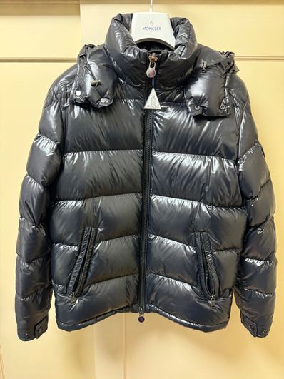MONCLER Maya Short Down Jacket "Night Blue"