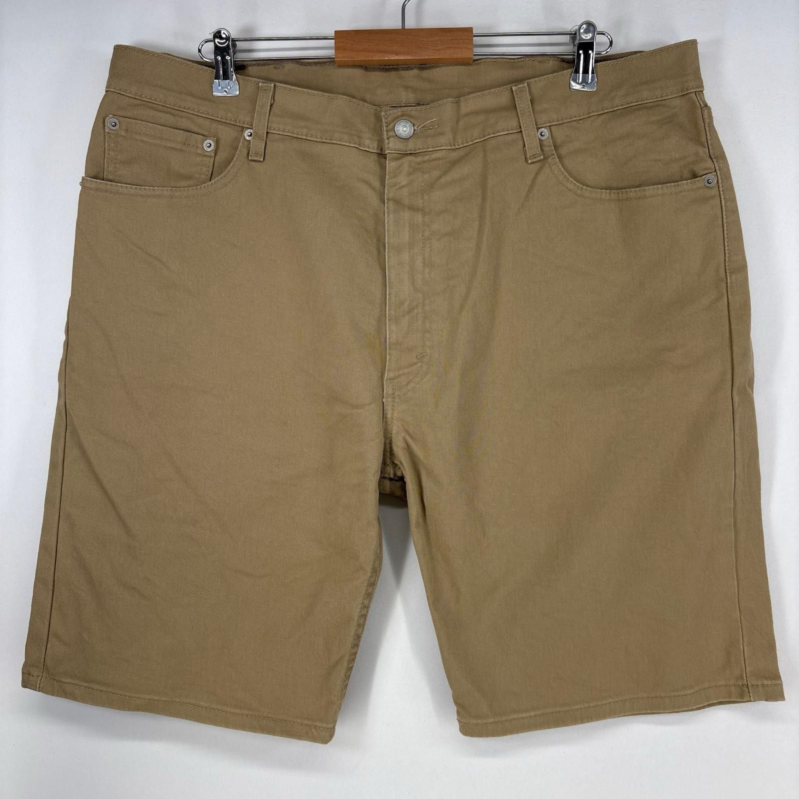 古着 リーバイス Levi's ショートパンツ 505 ストレート ハーフパンツ デニム 大きいサイズ w40 ベージュ メンズ