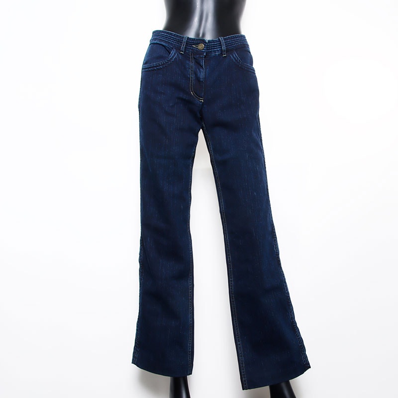 セリーヌ CELINE ロゴ デニム Size:40 パンツ【中古】