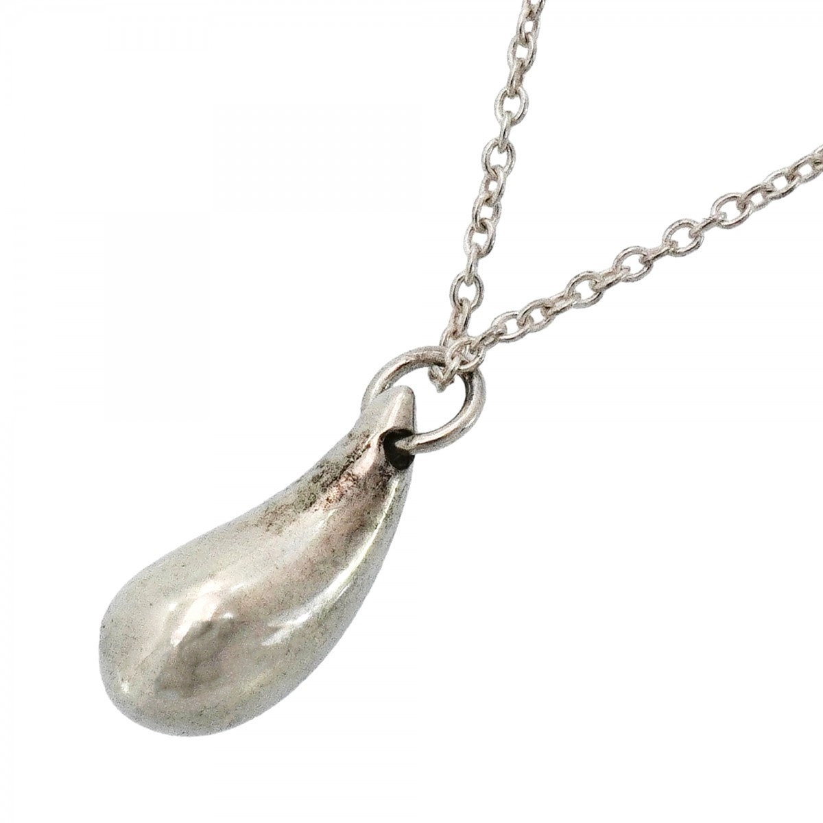 【6jcb1005-k】ティファニー ネックレス ティアドロップ シルバー925【中古】レディース