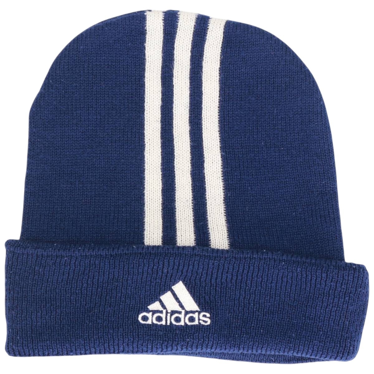 古着 00年代 アディダス adidas ニット帽 ビーニー フリーサイズ相当/gaa006374