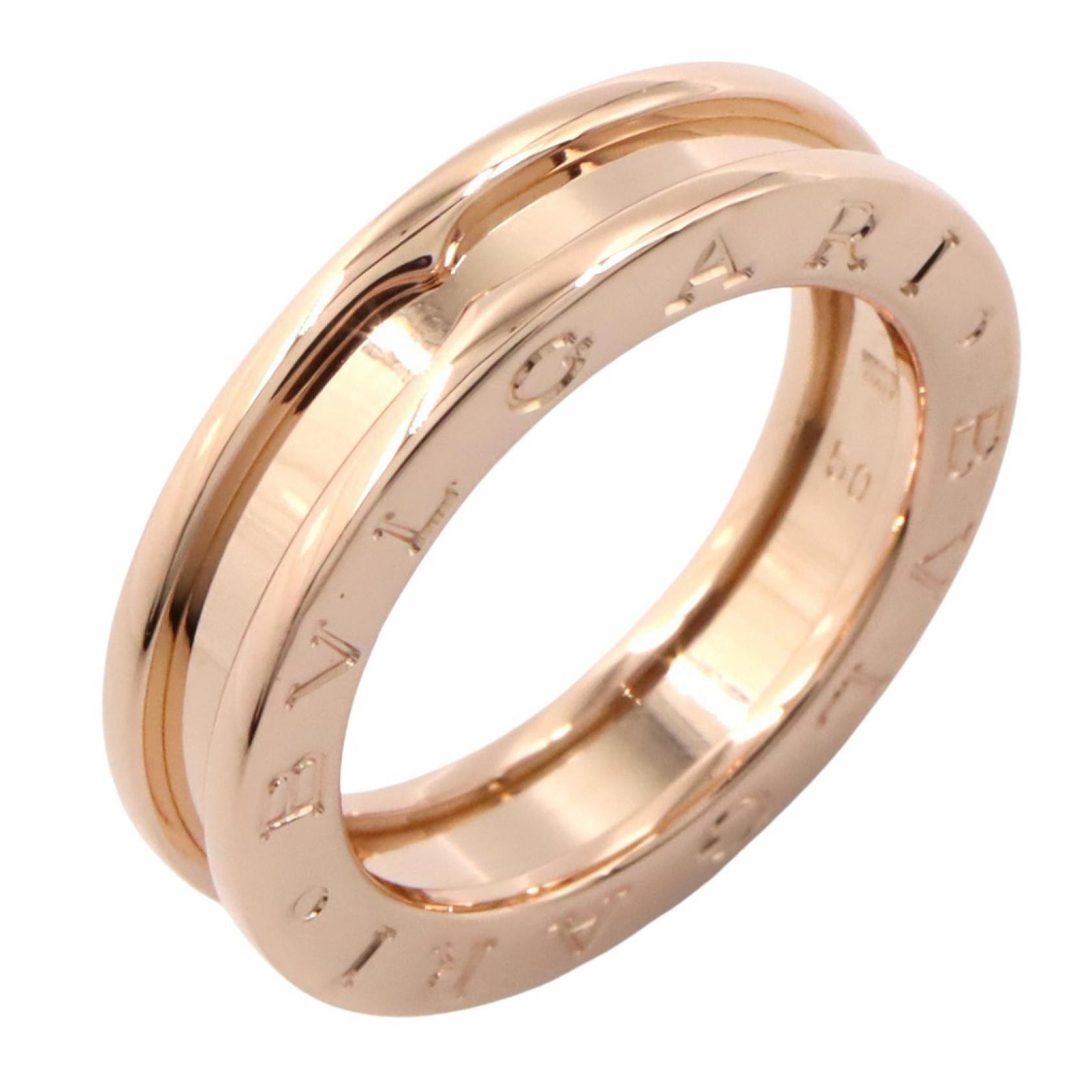 ブルガリ BVLGARI B-zero1 ビーゼロワン リング 1バンド リング・指輪 ジュエリー K18PG(ピンクゴールド) レディース ゴールド系 【中古】