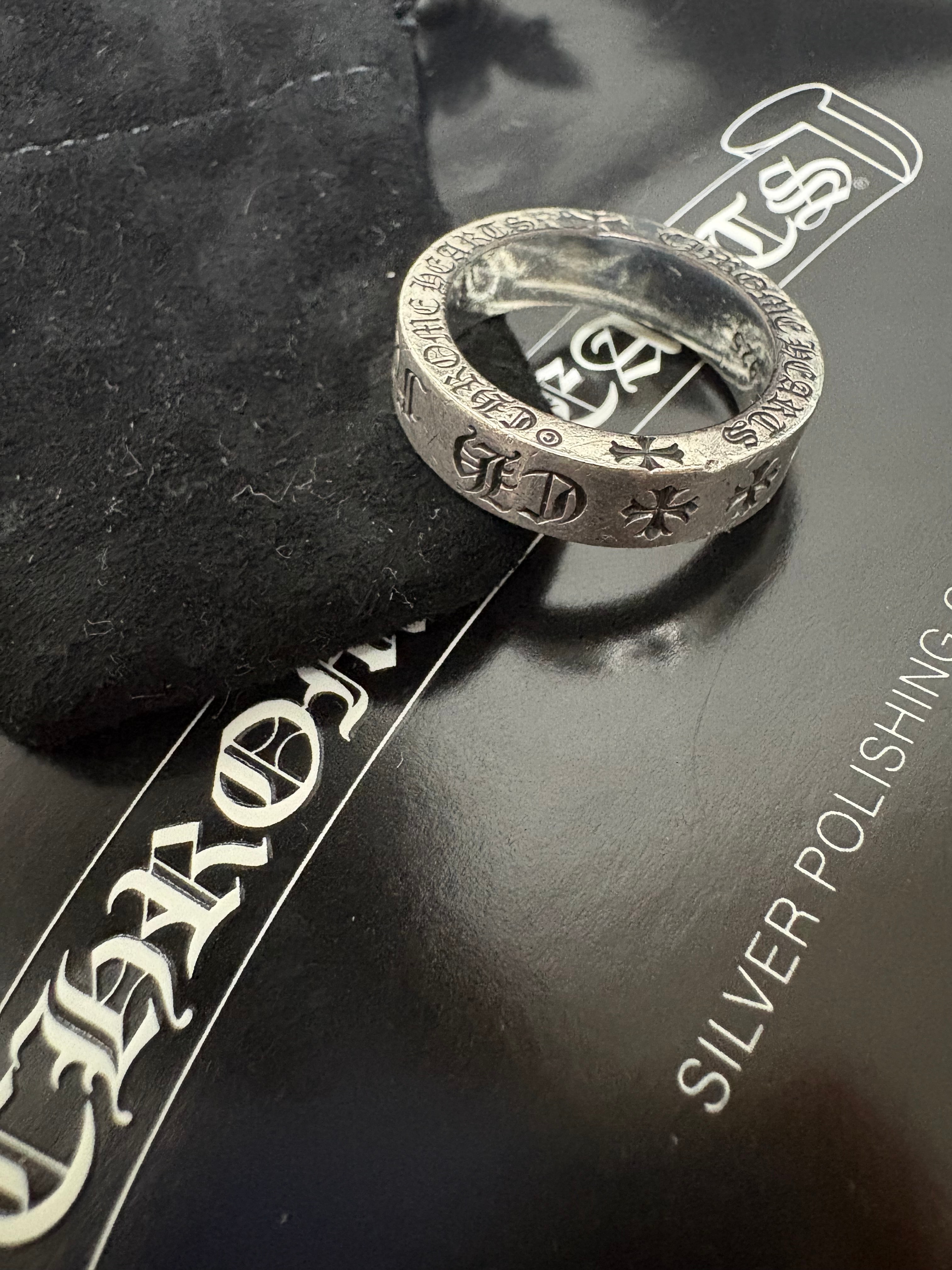 Chrome Hearts 6mm Spacer Forever Ring "Silver"