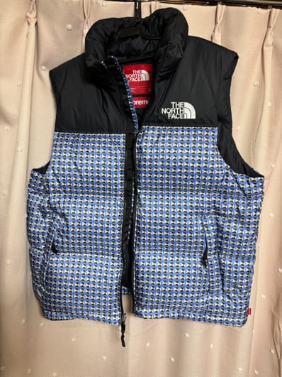 Supreme x The North Face Studded Nuptse Vest "Royal"