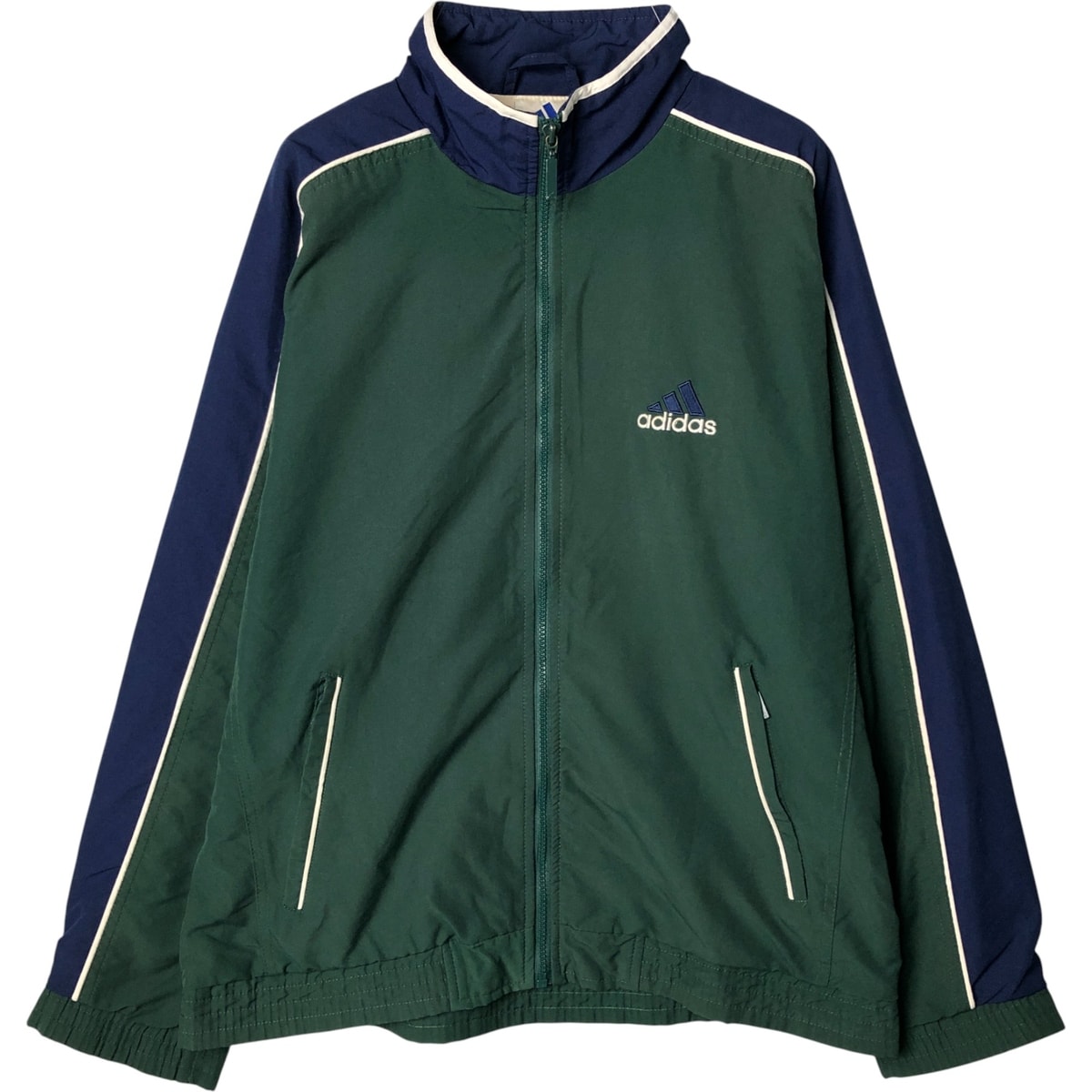 古着 90~00年代 アディダス adidas バックロゴ ウインドブレーカー メンズS相当 ヴィンテージ/eaa580478