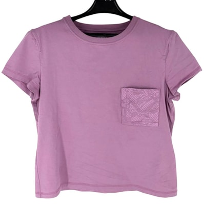 HERMES エルメス 半袖Tシャツ クルーネック トップス アパレル 服 38 パープル 紫
コットン レディース 春 夏【中古品】