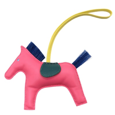 エルメス ロデオMM レザー ローズアザレ マラカイト