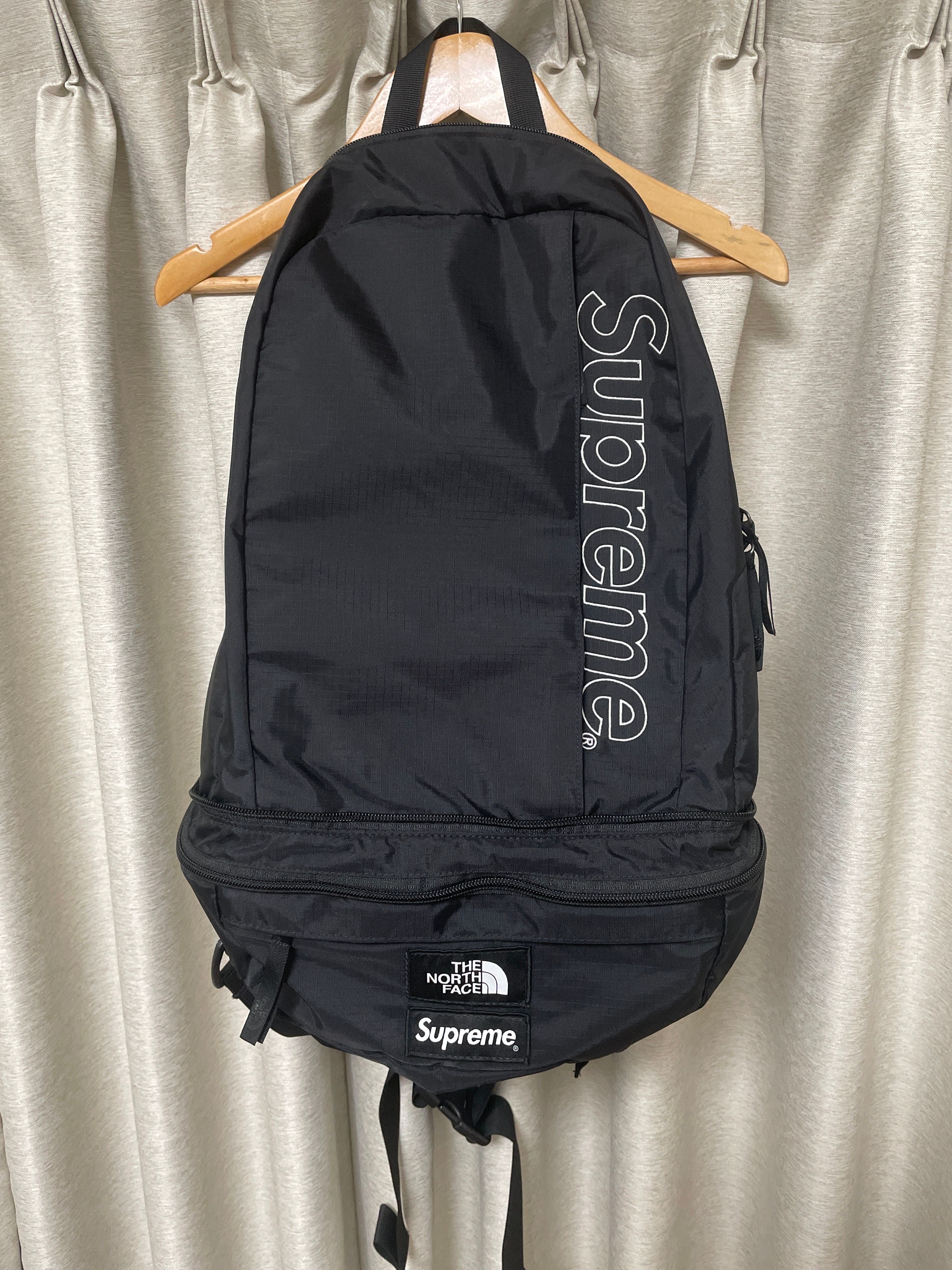 Supreme x The North Face Trekking Convertible Backpack + Waist Bag "Black"