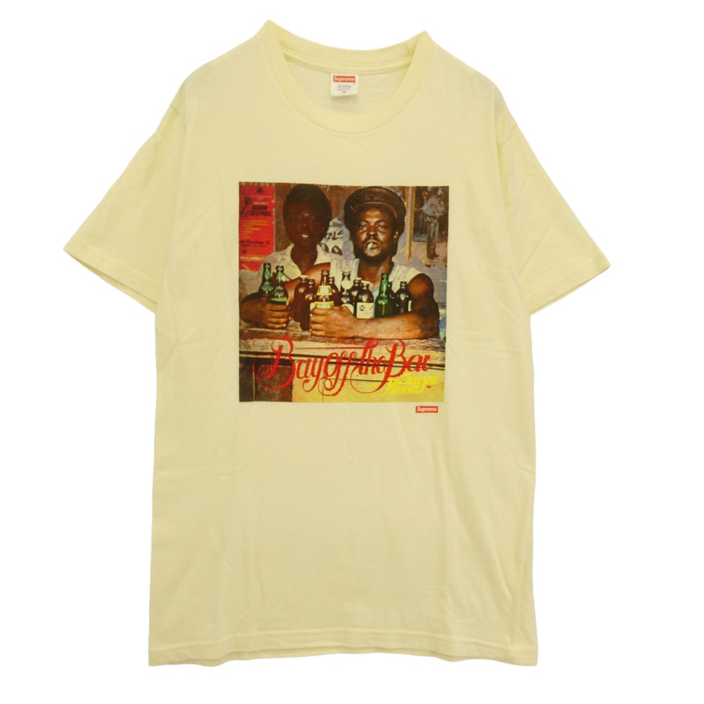 Supreme シュプリーム 17SS Limonious Buy Off the Bar Tee フォトプリント Tシャツ 半袖 カットソー イエロー系 M【中古】