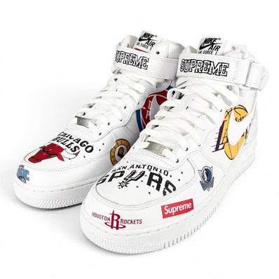 未使用品 シュプリーム ナイキ ハイカットスニーカー AIR FORCE 1 MID 07 SUPREME