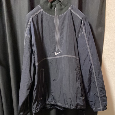 Supreme x Nike Ripstop Pullover "Black"