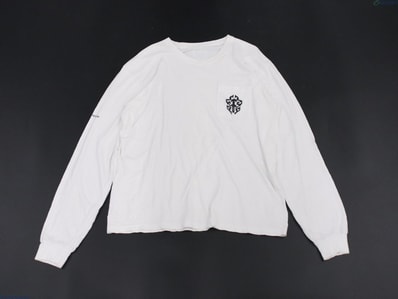 Chrome Hearts Vine Dagger L/S Pocket T-Shirt "White"