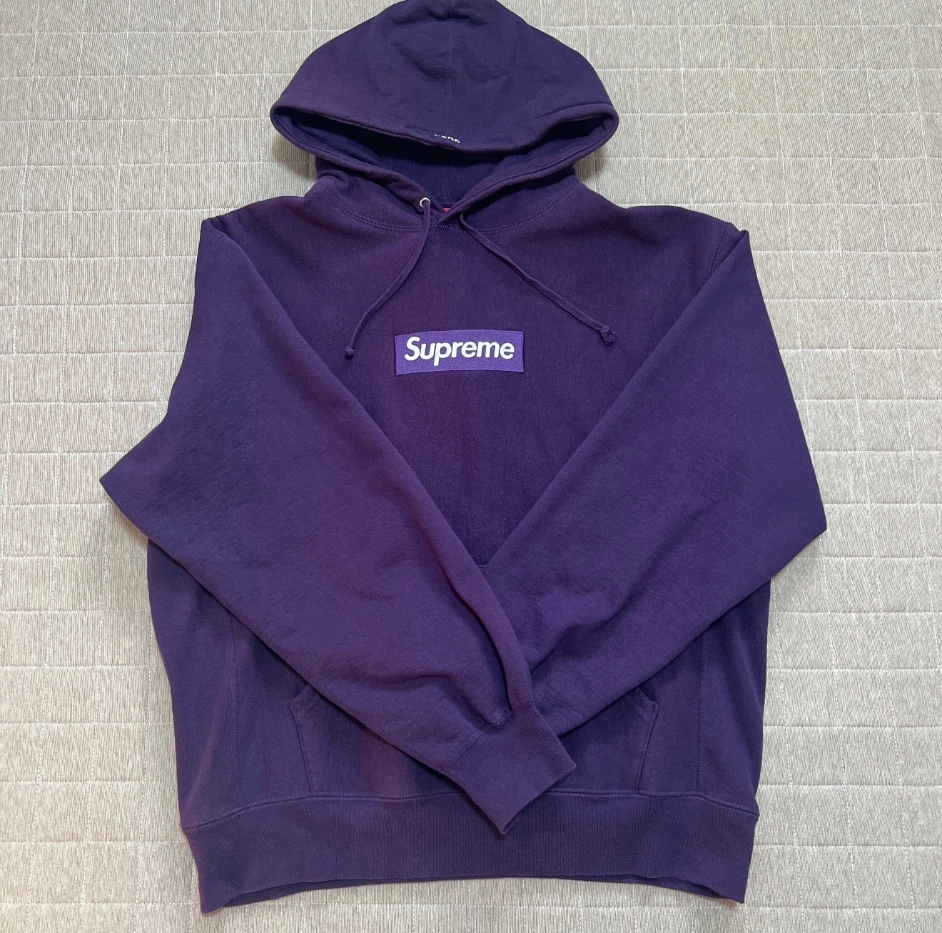 Supreme Box Logo Hooded Sweatshirt "Purple" (23FW)