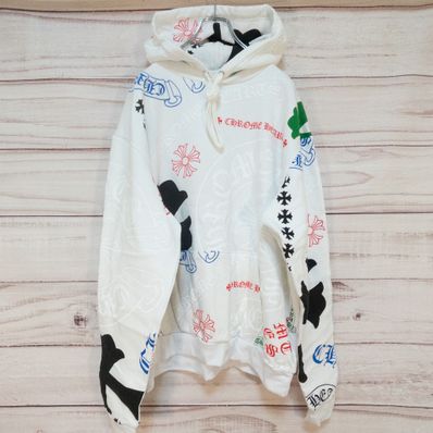 クロムハーツ ステンシルフーディ オンライン限定商品