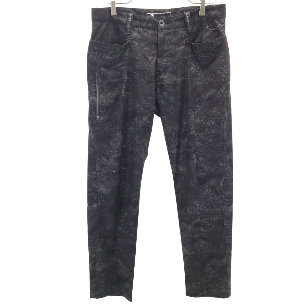 OAKLEY オークリー 総柄 パンツ W34 グレー