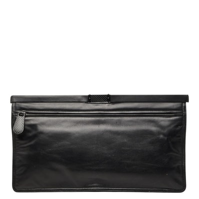 ボッテガヴェネタ クラッチバッグ セカンドバッグ ブラック レザー レディース BOTTEGAVENETA 【中古】