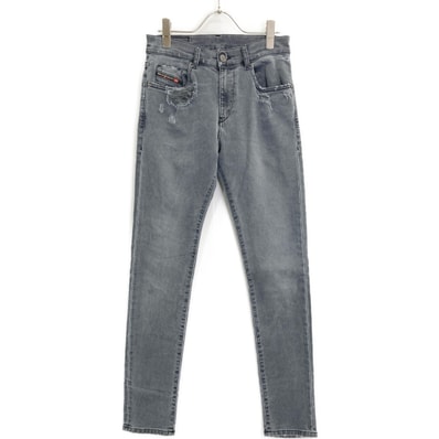 ディーゼル グレー D-STRUKT-Z-NE スキニーデニムパンツ 26