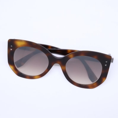 フェンディ 【美品】FF0265/S 086NQ Peekaboo ピーカブー キャットアイ 52□23 140