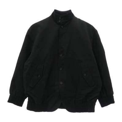 COMME des GARCONS HOMME コムデギャルソンオム ジャケット 24SS HM-J002 AD2023 ウール テーラード スイングトップ ジャケット ブラック系 S【中古】