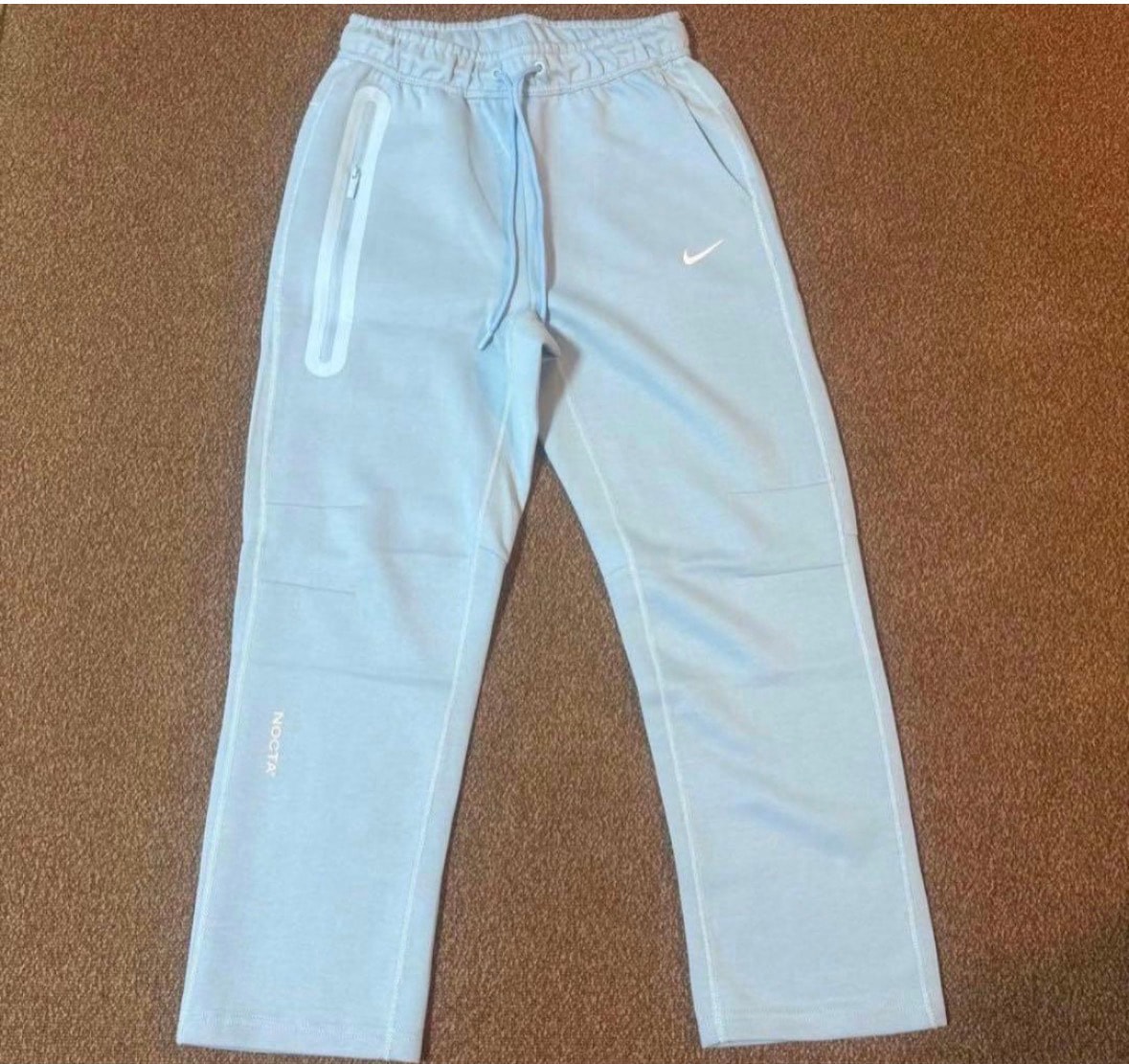 Nike NOCTA Tech Fleece Open Hem Pants "Cobalt Tint"