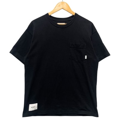 WTAPS ダブルタップス 24AW Aii / SS / Cotton ポケット付き Tシャツ 52181