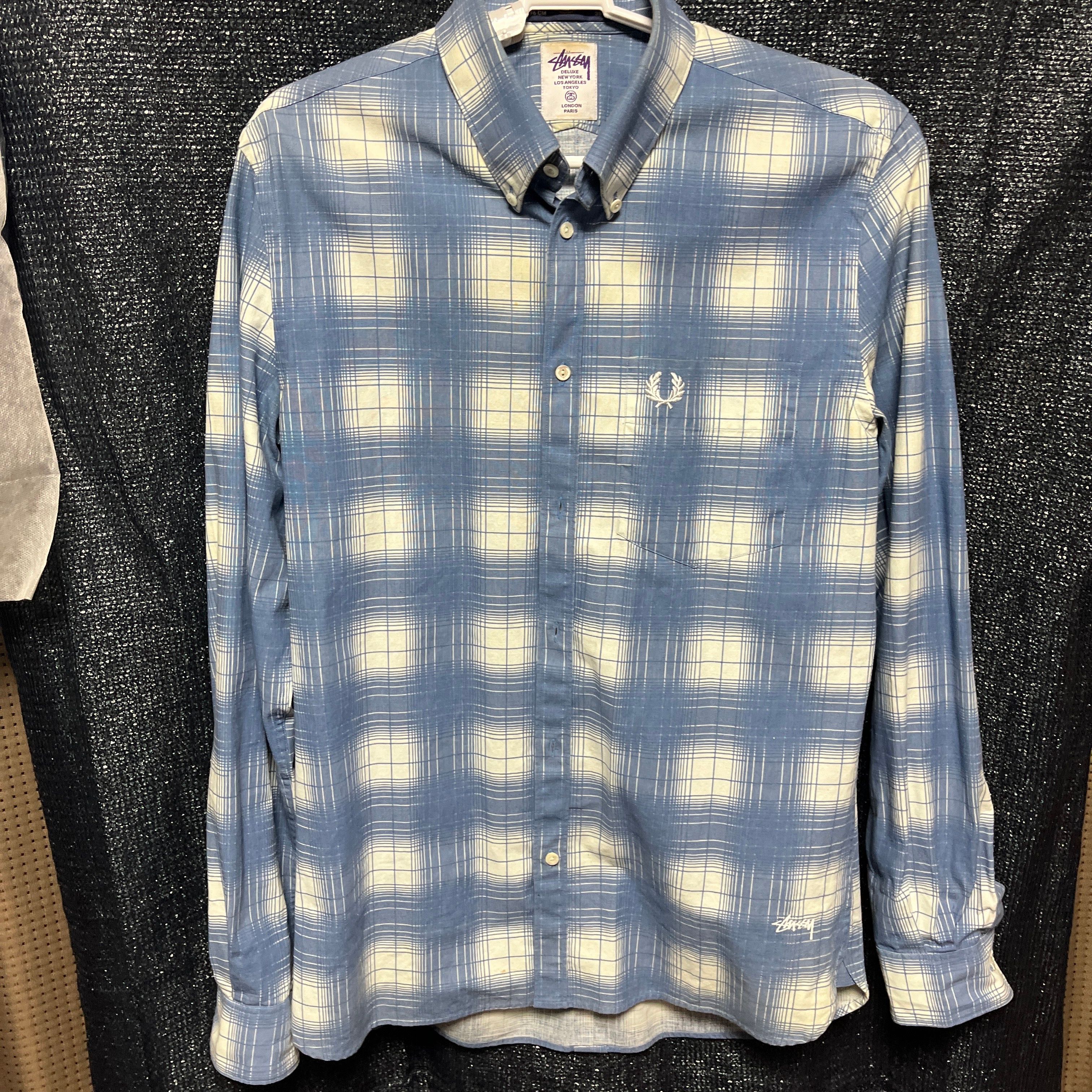 ステューシー ×フレッドペリー ボタンダウン