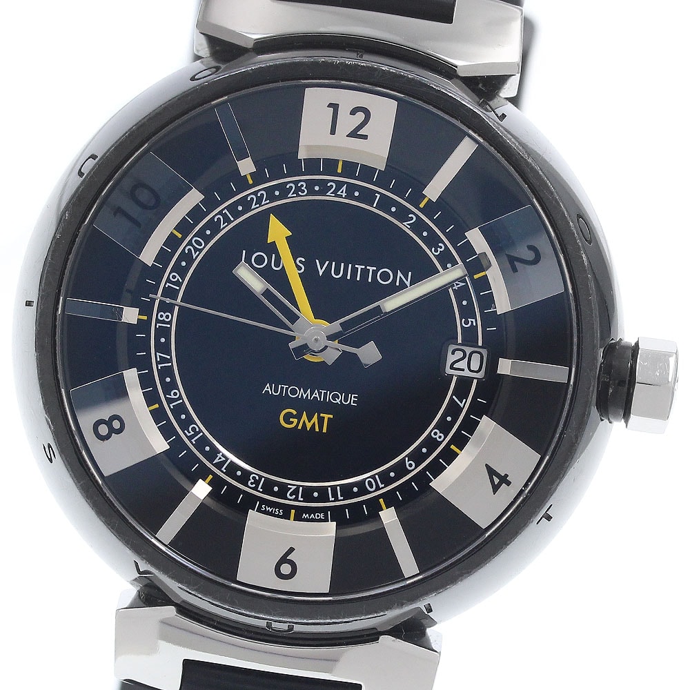 ルイ・ヴィトン タンブールインブラック Q113K メンズ 【中古】