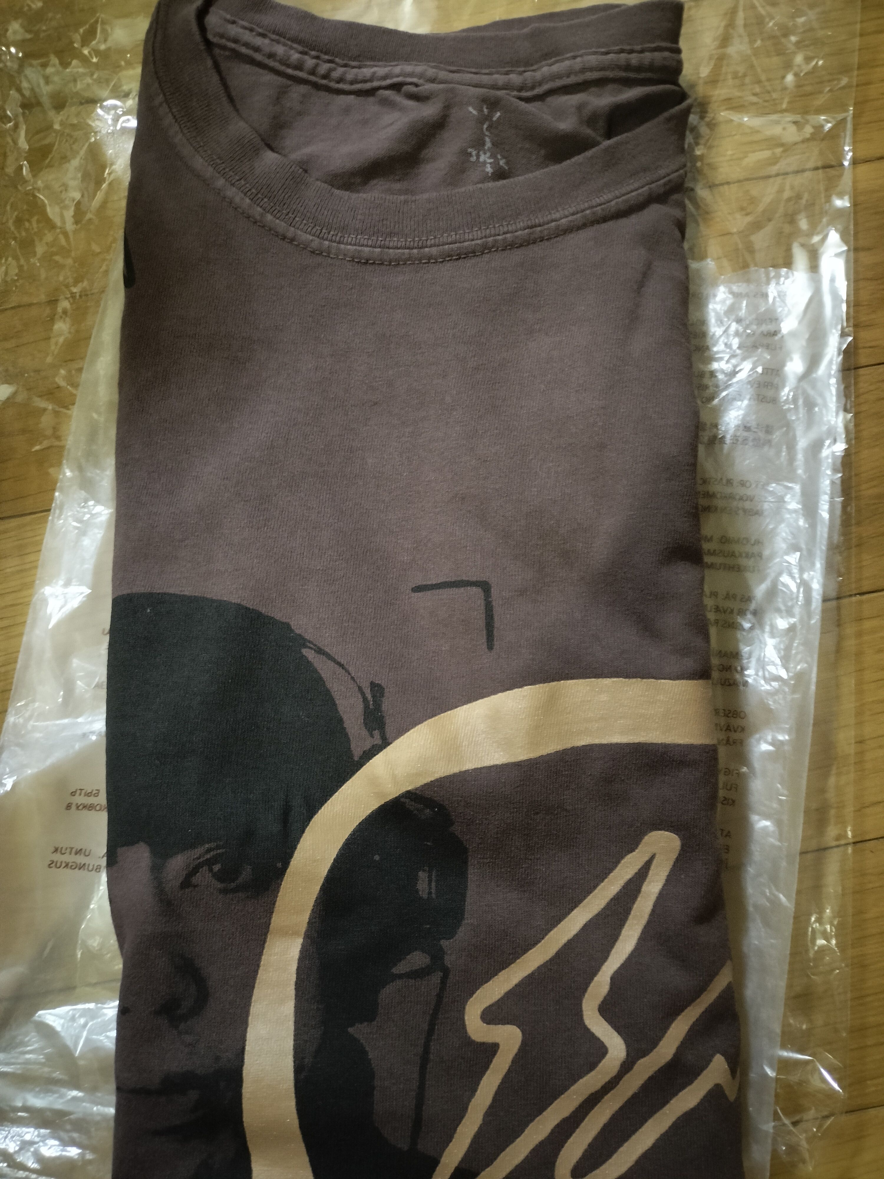 Travis Scott Cactus Jack For Fragment Hiroshi Tee "Braun"