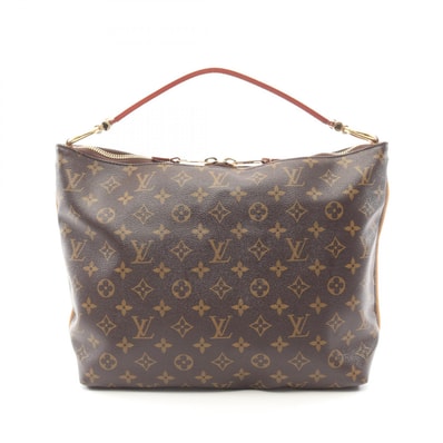 ルイ・ヴィトン LOUIS VUITTON シュリPM ショルダーバッグ バッグ PVCコーティングキャンバス レザー モノグラム レディース ブラウン系 M40586 【中古】