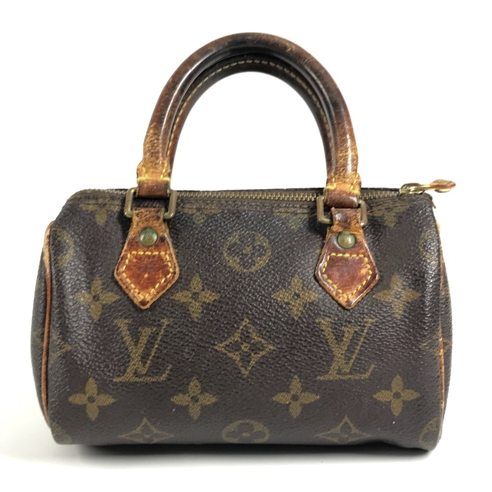 ルイヴィトン LOUIS VUITTON ミニ スピーディ ミニスピーディ M41534  モノグラム カバン ミニミニボストンバッグ ポーチ ハンドバッグ モノグラムキャンバス ブラウン