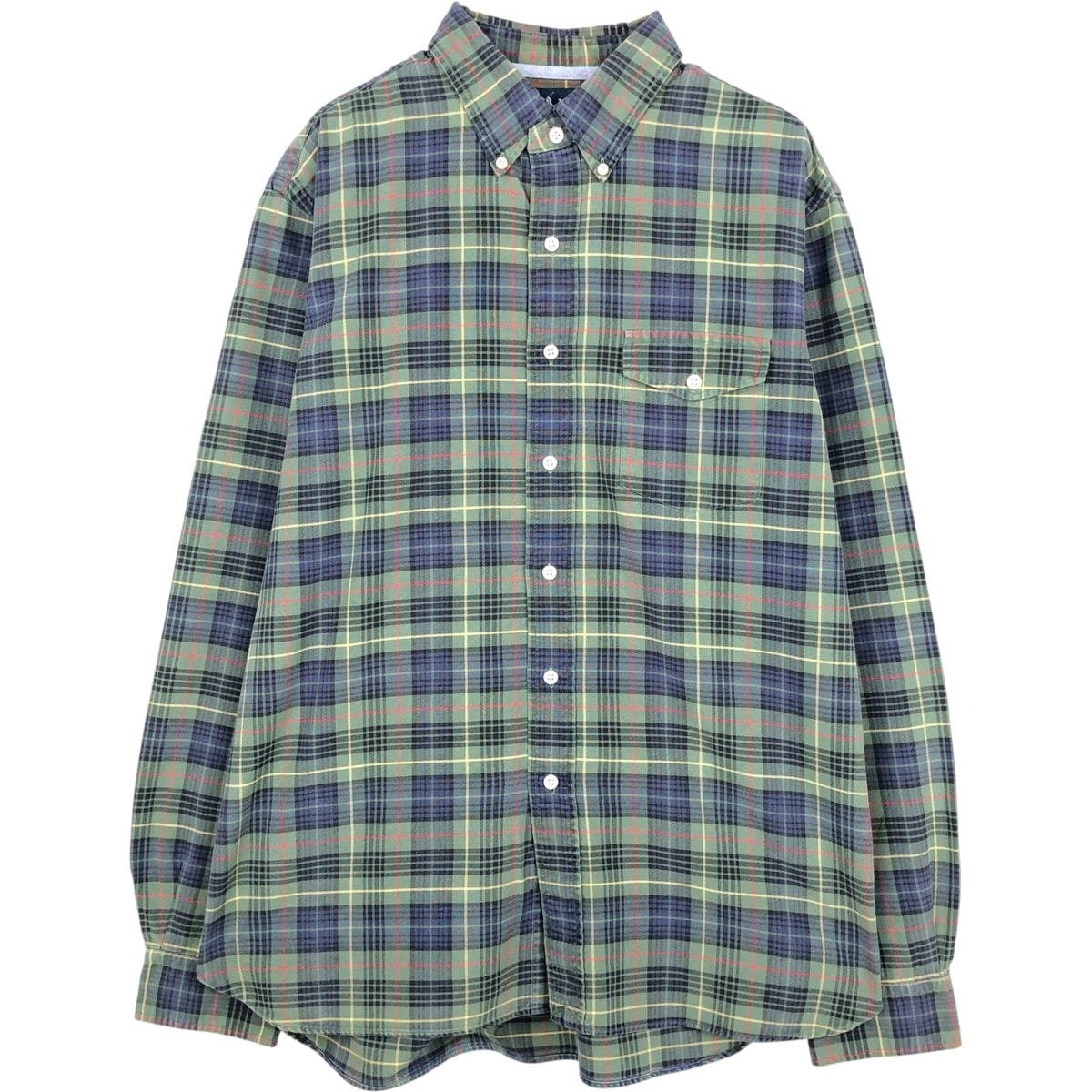 古着 ラルフローレン Ralph Lauren 長袖 ボタンダウンチェックシャツ メンズL相当/eaa659215