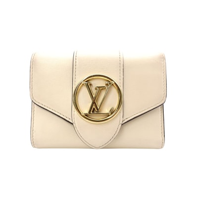 ルイ・ヴィトン ポンヌフ三つ折り財布 レディース