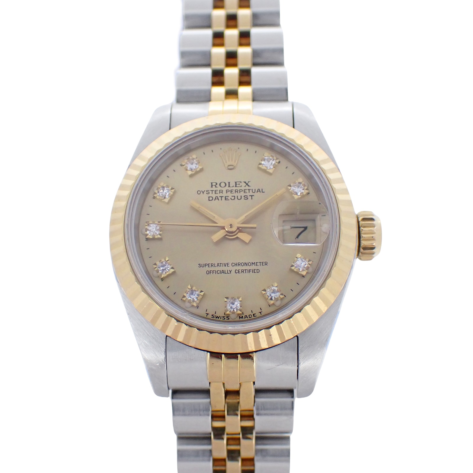 ROLEX ロレックス  デイトジャスト 10PD L  69173G  SS/YG  レディース 腕時計
