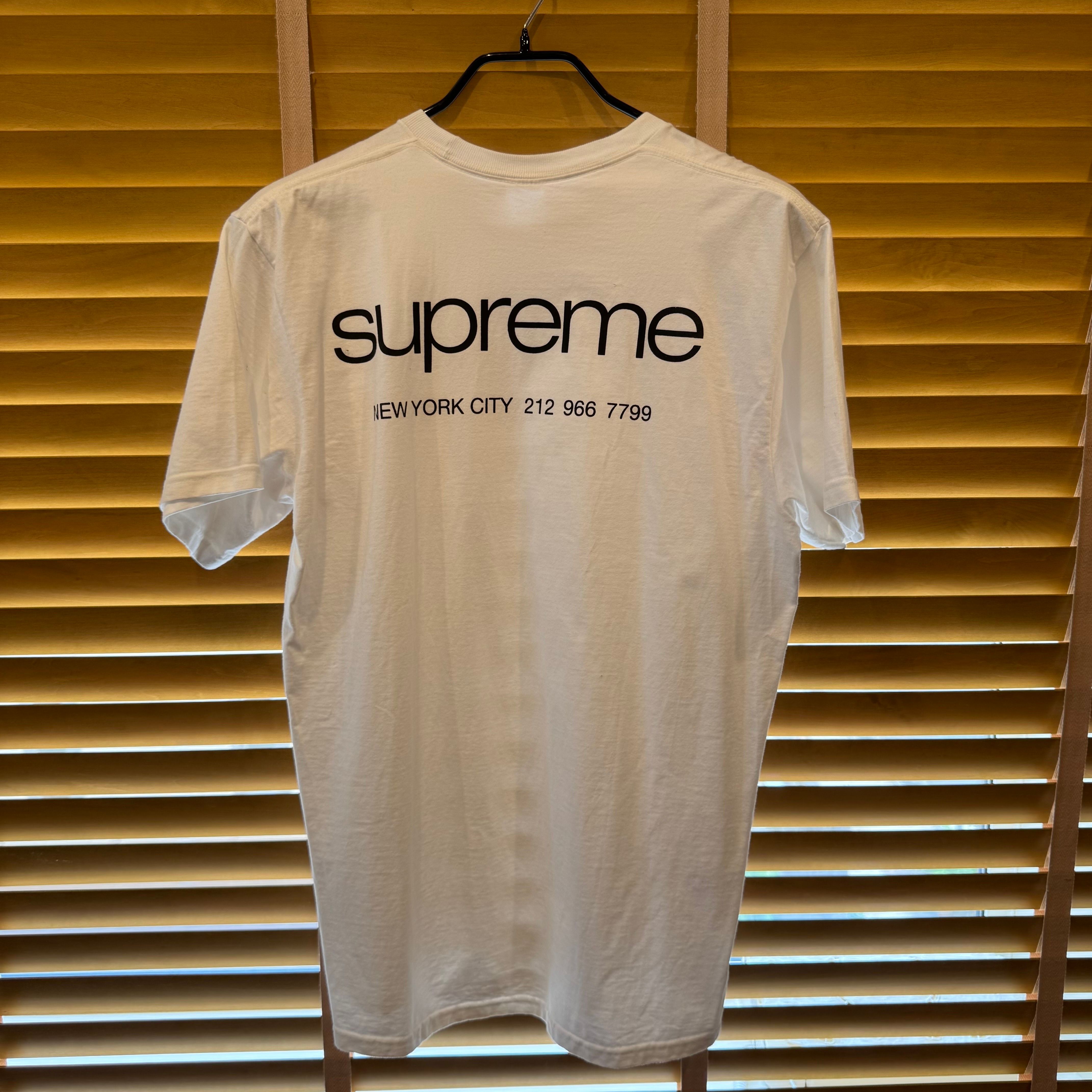 シュプリーム NYC Tシャツ "ホワイト"