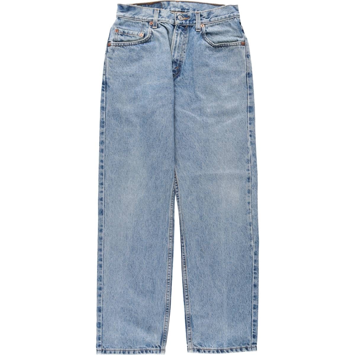 古着 90年代 リーバイス Levi's 40505-7112 REGULAR FIT STRAIGHT LEG テーパードデニムパンツ レディースL(w28)相当 ヴィンテージ/eaa663623